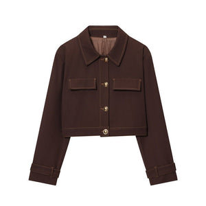 Piped Short Jacket & Flare Pants Set - MRC STOREsetMRC STOREPiped Short Jacket & Flare Pants Set MRC STORE  100.00MRC STORECJLS260800804DWTopL