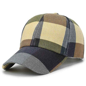 Plaid Canvas Cap - MRC STOREtopMy StorePlaid Canvas CapMRC STORECJMZ166609403CXKhakiAdjustable