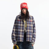 Plaid Casual Shirt – Front Short, Back Long - MRC STOREshirtMy StoreAutumn Women's Plaid Casual Shirt – Front Short Back Long Cotton Blend Cardigan - MRC STOREMRC STORECJDS225913202BYNavy BlueL