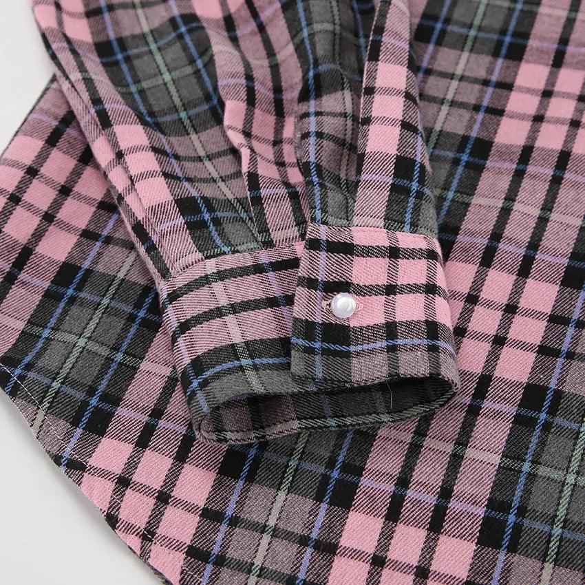 Plaid Loose Shirt - MRC STORETopMy StorePlaid Loose ShirtMRC STORECJYD210706703CXPlaidL