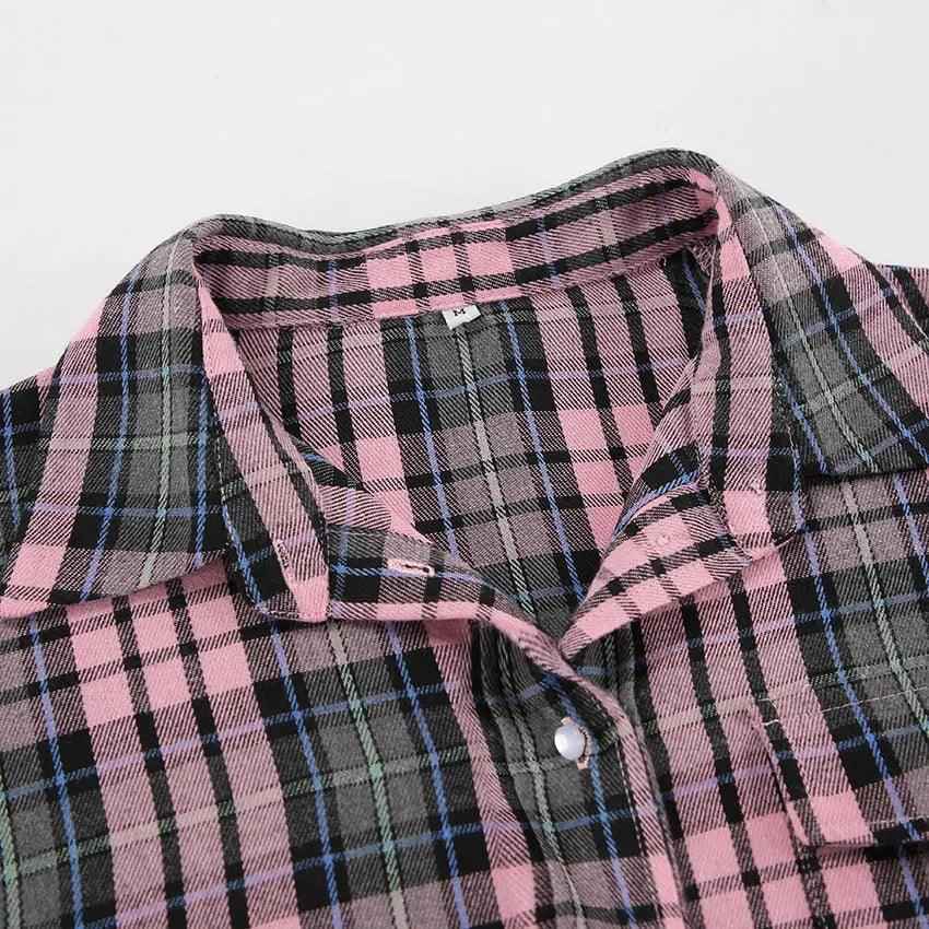 Plaid Loose Shirt - MRC STORETopMy StorePlaid Loose ShirtMRC STORECJYD210706703CXPlaidL