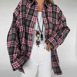 Plaid Loose Shirt - MRC STORETopMy StorePlaid Loose ShirtMRC STORECJYD210706703CXPlaidL