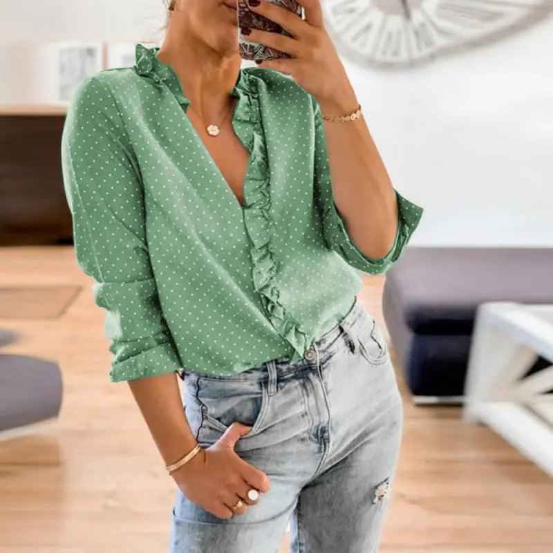 Polka Dot Shirts - MRC STOREtopMy StorePolka Dot ShirtsMRC STORECJCS106081707GTGreenL