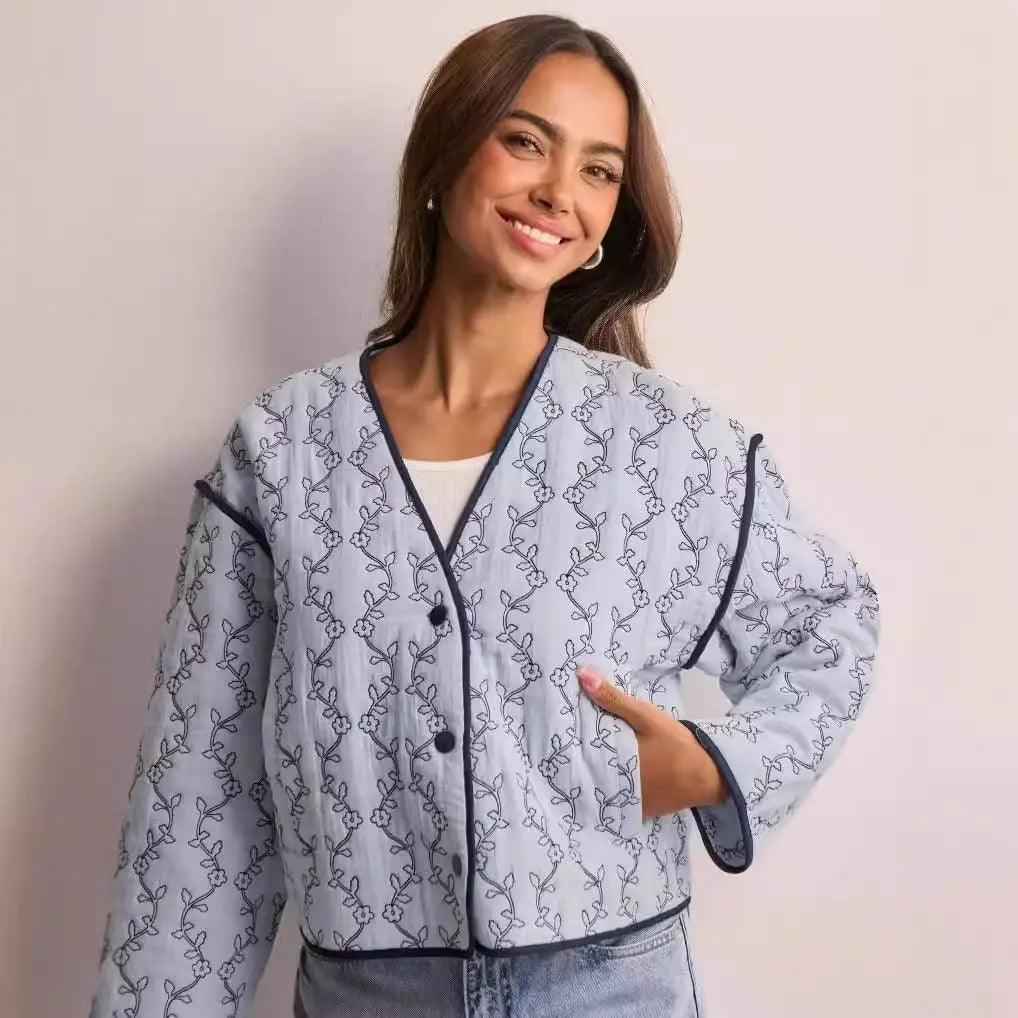 Printed Fashion Jacket - MRC STORETopMy StorePrinted Fashion JacketMRC STORECJYD210803103CXBlueL