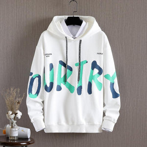 Printed Letter Loose Casual Hoodie – Long - Sleeved Fashion Hoodie Cotton - MRC STORETopMy StorePrinted Letter Loose Casual Hoodie – Long - Sleeved Fashion Hoodie Cotton - MRC STOREMRC STORECJWY218080102BYWhiteL