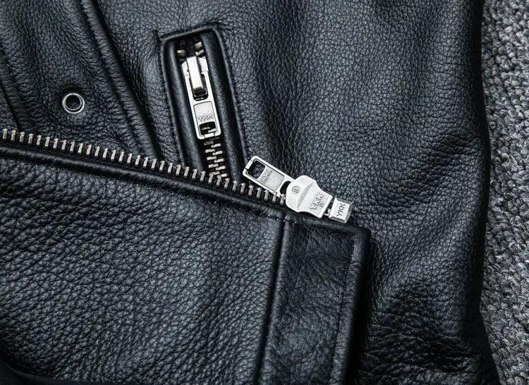 Pure Cowhide Biker Leather Jacket - MRC STORETopMy StorePure Cowhide Biker Leather Jacket - MRC STOREMRC STORECJYD207591403CXBlackL