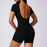 Quick Drying Workout Outfit - Brushed Tight - Fit Activewear for Running & Fitness - MRC STOREyoga clothesMy StoreQuick Drying Workout Outfit - Brushed Tight - Fit Activewear for Running & Fitness - MRC STOREMRC STORECJDK218283919SHShort Sleeve Suit BlackL