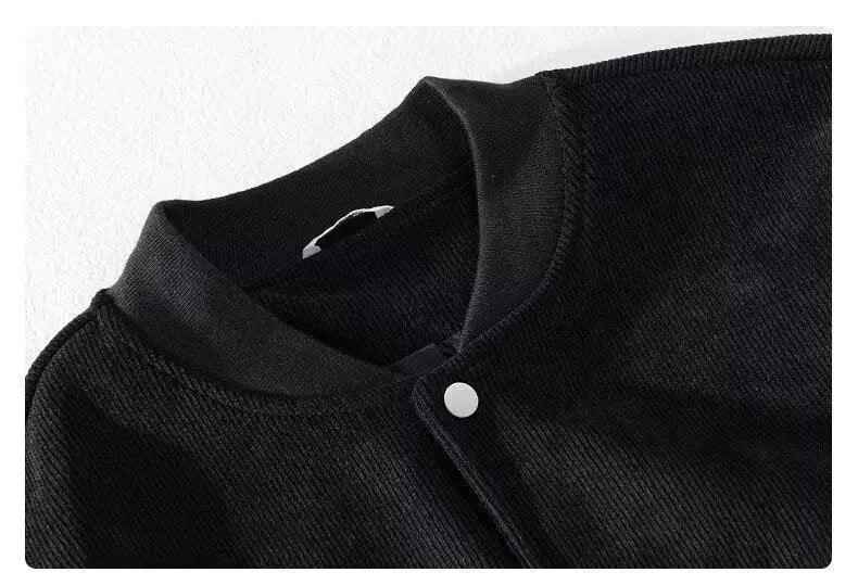 Retro Corduroy Jacket - MRC STORETopMy StoreRetro Corduroy JacketMRC STORECJXZ205841402BYBlackL