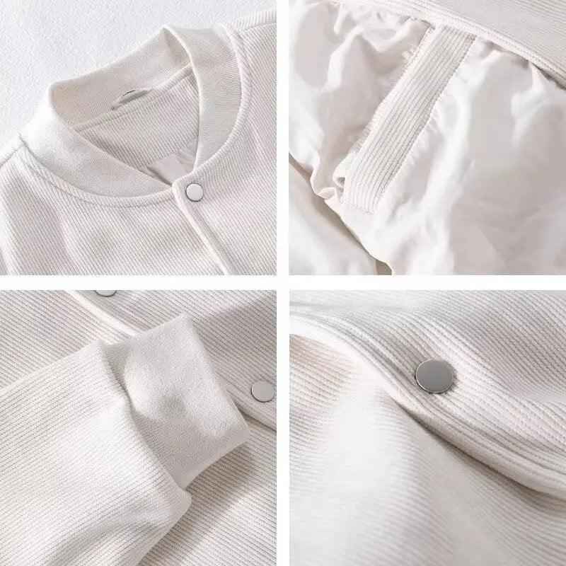 Retro Corduroy Jacket - MRC STORETopMy StoreRetro Corduroy JacketMRC STORECJXZ205841407GTWhiteL