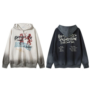 Retro Graffiti Zipper Hoodie – Trendy Fit - MRC STOREHoodieMy StoreAmerican Retro Graffiti Zipper Hoodie Cardigan – Trendy Comfort for Every Occasion - MRC STOREMRC STORECJWY217675208HSApricotL