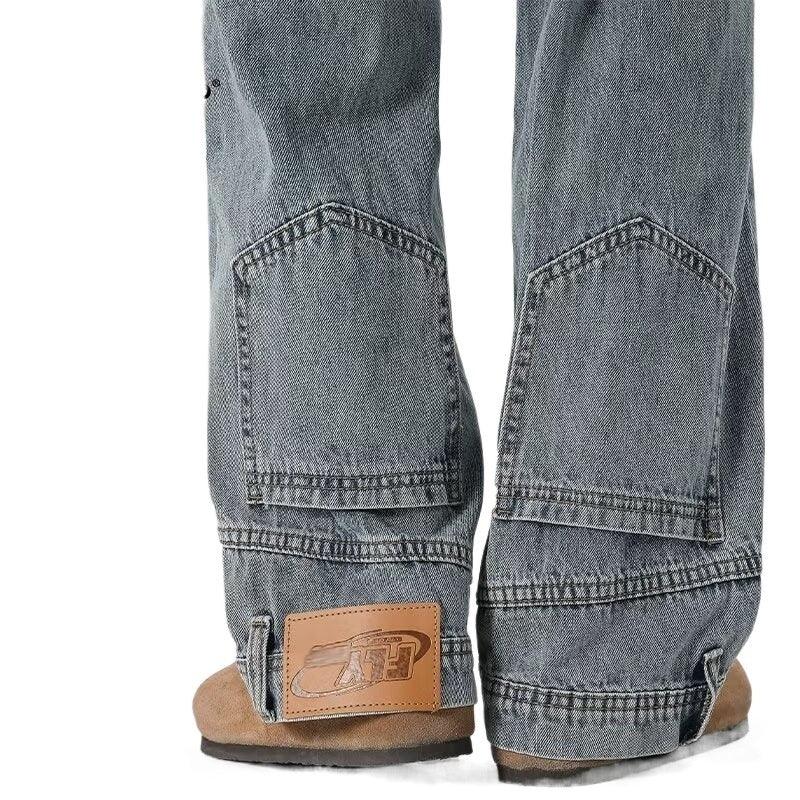 Retro High Street Jeans – Straight - Leg Loose Cotton Trousers for Couples - MRC STOREjeansMy StoreRetro High Street Jeans – Straight - Leg Loose Cotton Trousers for Couples - MRC STOREMRC STORECJXX228205005EVBlue2XL