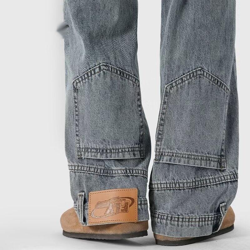 Retro High Street Jeans – Straight - Leg Loose Cotton Trousers for Couples - MRC STOREjeansMy StoreRetro High Street Jeans – Straight - Leg Loose Cotton Trousers for Couples - MRC STOREMRC STORECJXX228205005EVBlue2XL