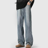 Retro High Street Jeans – Straight - Leg Loose Cotton Trousers for Couples - MRC STOREjeansMy StoreRetro High Street Jeans – Straight - Leg Loose Cotton Trousers for Couples - MRC STOREMRC STORECJXX228205005EVBlue2XL
