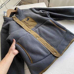 Retro Mountain Patchwork Sweater - MRC STORETopMy StoreRetro Mountain Patchwork SweaterMRC STORECJPK205923812LONavy Blue2XL