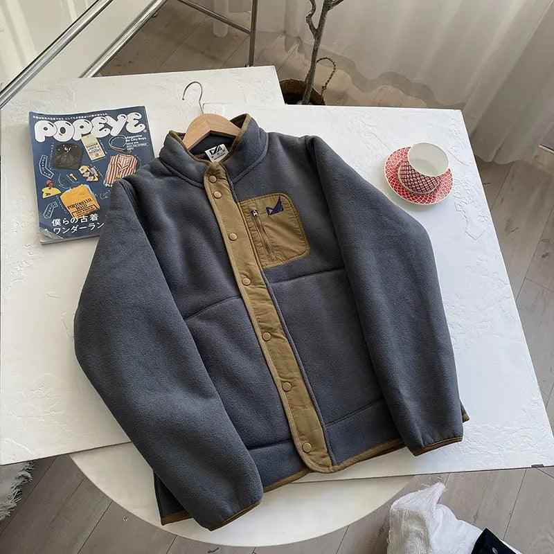 Retro Mountain Patchwork Sweater - MRC STORETopMy StoreRetro Mountain Patchwork SweaterMRC STORECJPK205923816PKDark Gray2XL