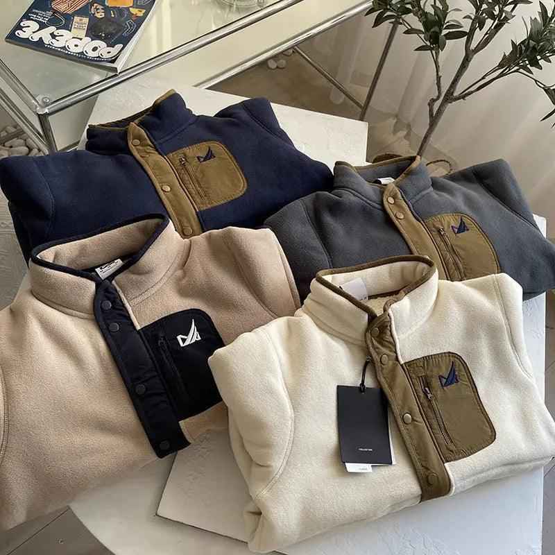 Retro Mountain Patchwork Sweater - MRC STORETopMy StoreRetro Mountain Patchwork SweaterMRC STORECJPK205923808HSBeige2XL