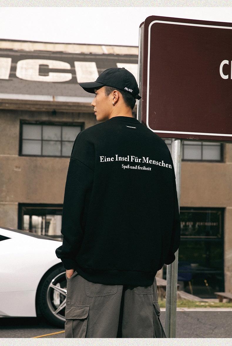 Retro Print Crew Neck Sweatshirt – Loose Fit - MRC STORETopMy StoreRetro American Printed Crew Neck Sweatshirt - Loose Fit Street Fashion Pullover - MRC STOREMRC STORECJWY215958110JQApricotL