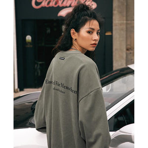 Retro Print Crew Neck Sweatshirt – Loose Fit - MRC STORETopMy StoreRetro American Printed Crew Neck Sweatshirt - Loose Fit Street Fashion Pullover - MRC STOREMRC STORECJWY215958110JQApricotL