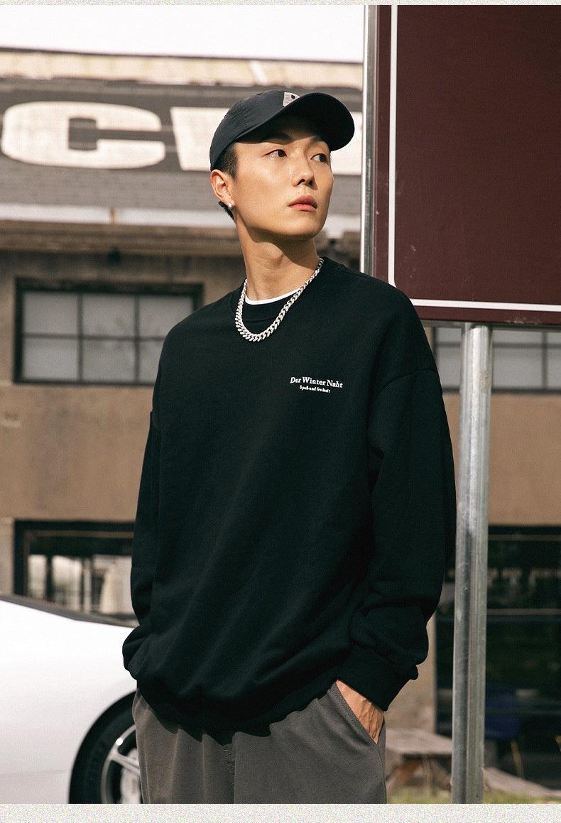 Retro Print Crew Neck Sweatshirt – Loose Fit - MRC STORETopMy StoreRetro American Printed Crew Neck Sweatshirt - Loose Fit Street Fashion Pullover - MRC STOREMRC STORECJWY215958110JQApricotL