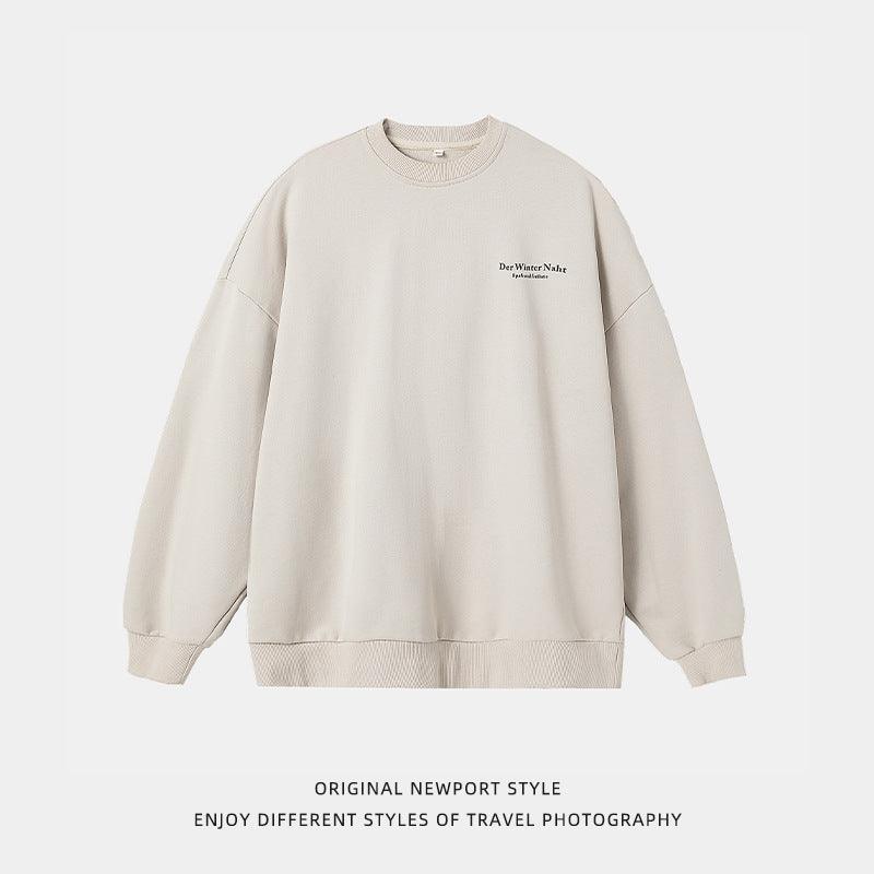 Retro Print Crew Neck Sweatshirt – Loose Fit - MRC STORETopMy StoreRetro American Printed Crew Neck Sweatshirt - Loose Fit Street Fashion Pullover - MRC STOREMRC STORECJWY215958110JQApricotL