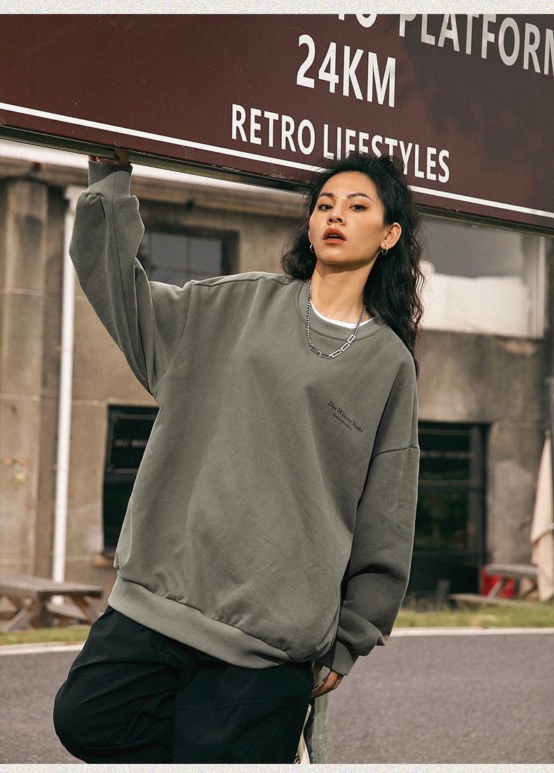 Retro Print Crew Neck Sweatshirt – Loose Fit - MRC STORETopMy StoreRetro American Printed Crew Neck Sweatshirt - Loose Fit Street Fashion Pullover - MRC STOREMRC STORECJWY215958110JQApricotL