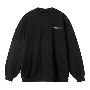 Retro Print Crew Neck Sweatshirt – Loose Fit - MRC STORETopMy StoreRetro American Printed Crew Neck Sweatshirt - Loose Fit Street Fashion Pullover - MRC STOREMRC STORECJWY215958102BYBlackL