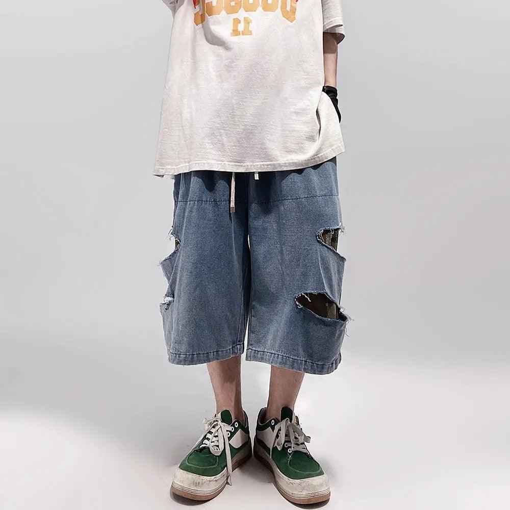 Retro Straight Shorts - MRC STOREbottomsMy StoreRetro Straight ShortsMRC STORECJXX203982111KPBlue2XL