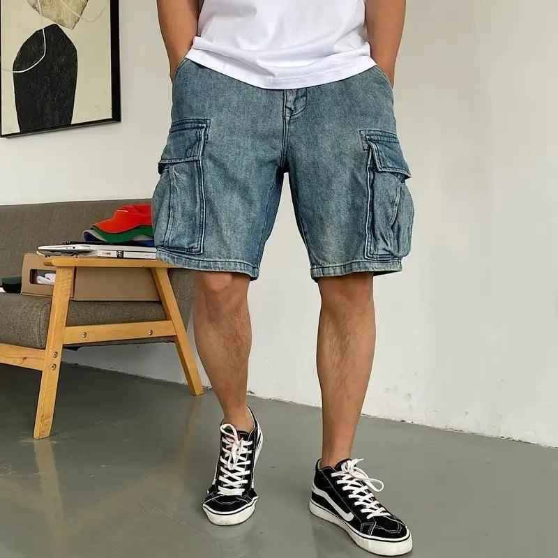 Retro Workwear Shorts - MRC STOREbottomsMy StoreRetro Workwear ShortsMRC STORECJXX203468302BYBlueL