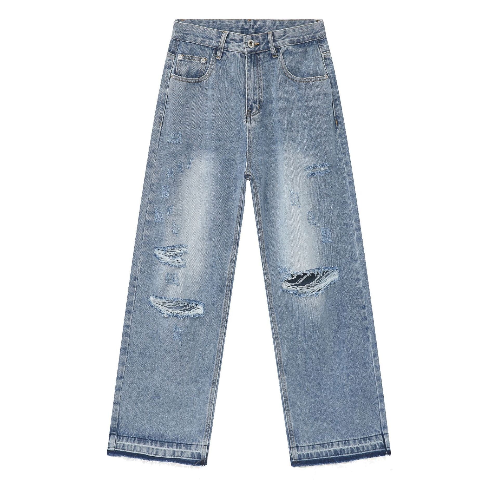 Ripped Jeans - Retro High Street Blue - MRC STOREjeansMy StoreMen’s Ripped Jeans - Retro High Street Blue My Store  29.99MRC STORECJXX235397403CXBlueL