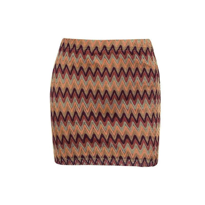 Ripple Knit Hip Skirt - MRC STOREbottomsMy StoreRipple Knit Hip Skirt - MRC STOREMRC STORECJQZ211663003CXLight GreenL