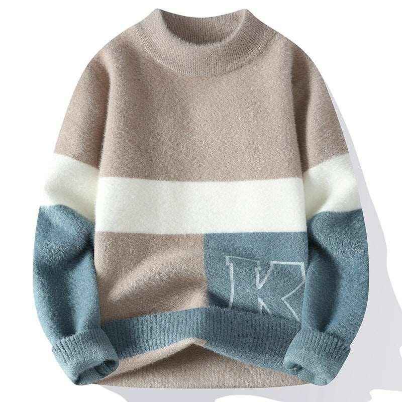 Round Neck Pullover - MRC STOREpulloverMy StoreRound Neck PulloverMRC STORECJYD207846907GTKhakiL