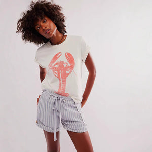 Short Sleeve Printed T-Shirt – Round Neck Sweet & Spicy Style for Girls - MRC STORET-ShirtsMy StoreShort Sleeve Printed T-Shirt – Round Neck Sweet & Spicy Style for GirlsMRC STORECJCS229463406FUButterflyL