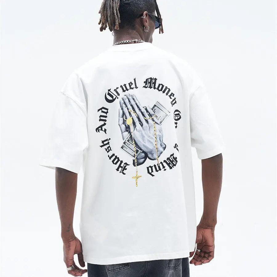 Simple Loose Printed Tee - MRC STORETopMy StoreSimple Loose Printed Tee - MRC STOREMRC STORECJYH148597403CXBlackL