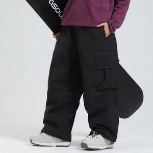 Ski Pants Unisex - Waterproof Wide Leg - MRC STOREbottomsMy StoreSki Pants Unisex - Waterproof Wide LegMRC STORECJYD230831709IRBlackL
