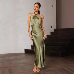 Sleeveless Dress - Backless Halter - MRC STOREDressMy StoreWomen’s Sleeveless Dress - Backless Halter My Store MRC STORECJLY233585107GTBlackL