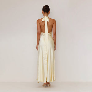 Sleeveless Dress - Backless Halter - MRC STOREDressMy StoreWomen’s Sleeveless Dress - Backless Halter My Store MRC STORECJLY233585103CXLight YellowL