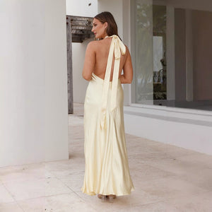 Sleeveless Dress - Backless Halter - MRC STOREDressMy StoreWomen’s Sleeveless Dress - Backless Halter My Store MRC STORECJLY233585107GTBlackL