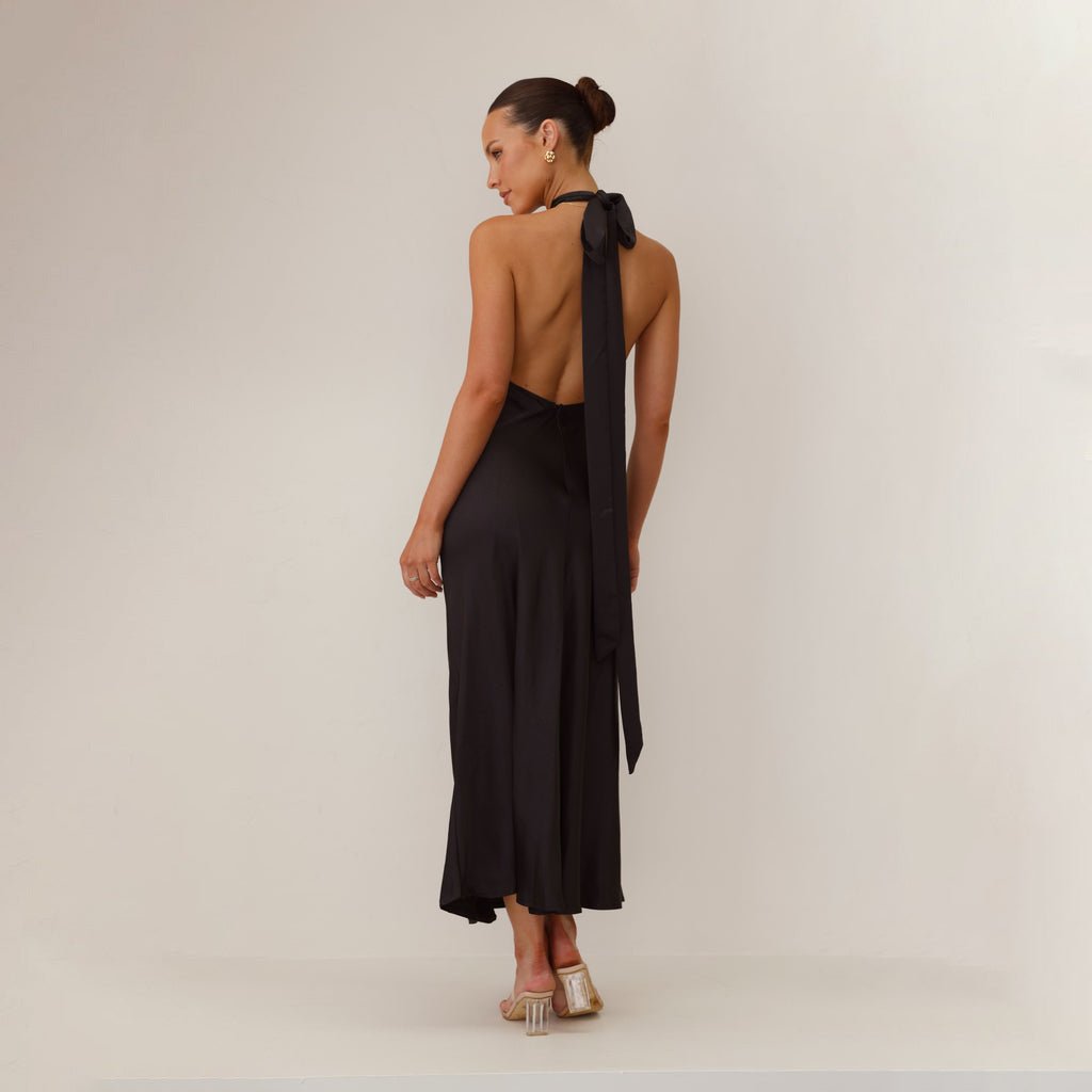 Sleeveless Dress - Backless Halter - MRC STOREDressMy StoreWomen’s Sleeveless Dress - Backless Halter My Store MRC STORECJLY233585107GTBlackL