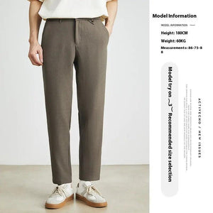Slim Ankle Length Casual Pants - MRC STOREbottomsMy StoreSlim Ankle Length Casual Pants - MRC STOREMRC STORECJXX207727922VEBrown29