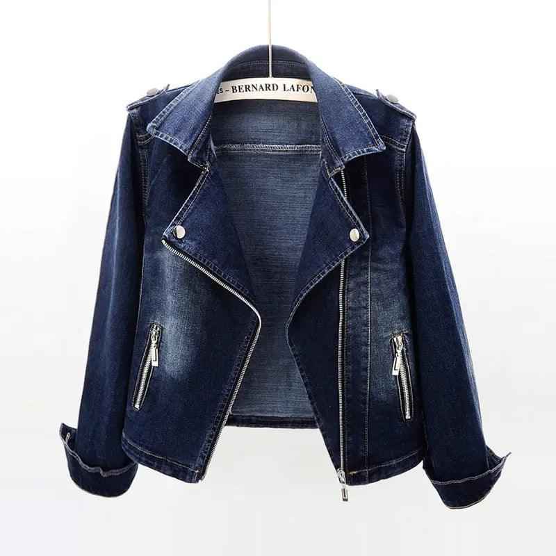 Slim Fit Denim Coat - MRC STORETopMy StoreSlim Fit Denim CoatMRC STORECJQB211049705EVDark Blue2XL