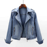 Slim Fit Denim Coat - MRC STORETopMy StoreSlim Fit Denim CoatMRC STORECJQB211049711KPLight Blue2XL