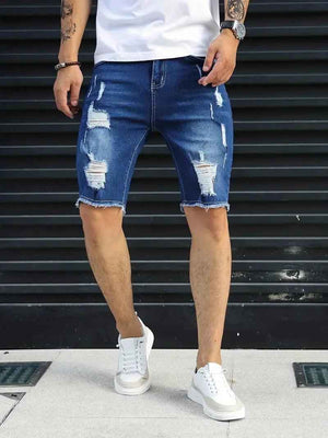 Slim Fit Denim jean Shorts - MRC STOREbottomsMy StoreSlim Fit Denim jean ShortsMRC STORECJYD208167217QJ2XLBlack
