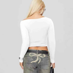 Slim Fit Long Sleeve Top - MRC STORETopMy StoreSlim Fit Long Sleeve TopMRC STORECJCS210178815OLPurplish BlueL