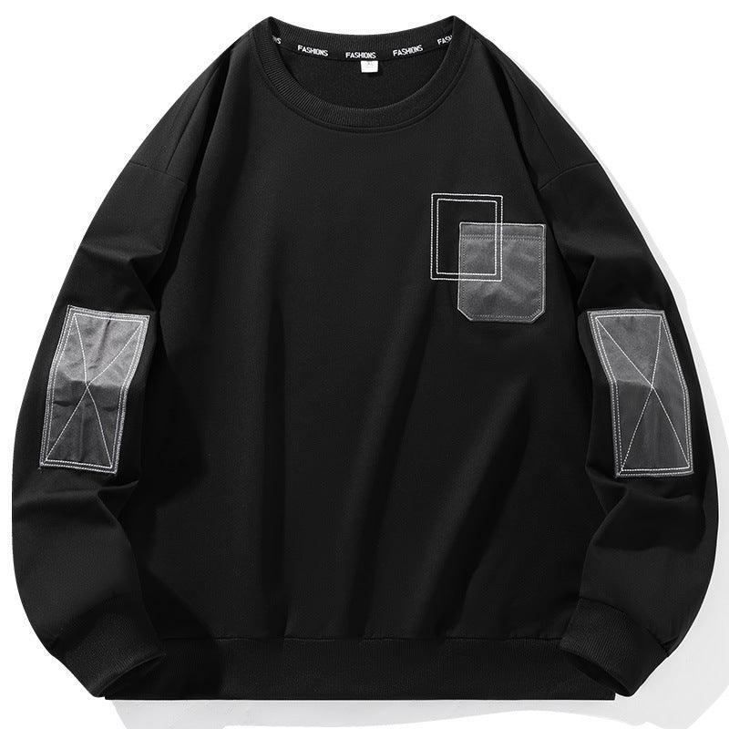 Slim Fit Round Neck Casual Top – Spring and Autumn Versatile Style - MRC STOREHoodieMy StoreSlim Fit Round Neck Casual Top – Spring and Autumn Versatile Style - MRC STOREMRC STORECJWY216690604DWBlack2XL