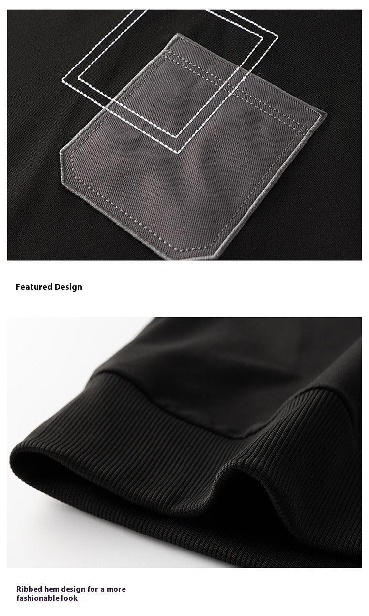 Slim Fit Round Neck Casual Top – Spring and Autumn Versatile Style - MRC STOREHoodieMy StoreSlim Fit Round Neck Casual Top – Spring and Autumn Versatile Style - MRC STOREMRC STORECJWY216690618RIDark Gray2XL