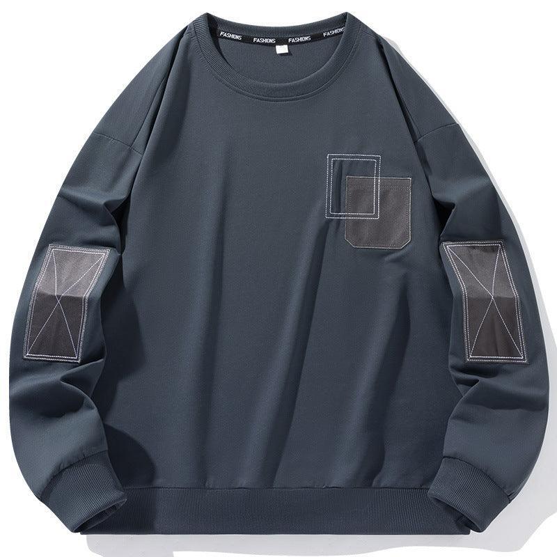 Slim Fit Round Neck Casual Top – Spring and Autumn Versatile Style - MRC STOREHoodieMy StoreSlim Fit Round Neck Casual Top – Spring and Autumn Versatile Style - MRC STOREMRC STORECJWY216690618RIDark Gray2XL