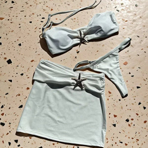 Split Swimsuit - Solid Color Three - Piece - MRC STOREbikini setMy StoreWomen’s Split Swimsuit - Solid Color Three - Piece My Store  27.99MRC STORECJYD242359303CXWhiteL