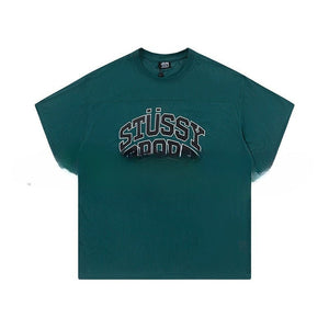 Sports Jersey - Letter Print Short Sleeve Top - MRC STORET-ShirtsMy StoreSports Jersey - Letter Print Short Sleeve Top My Store  35.66MRC STORECJYH241438042PKXC6916 GreenL