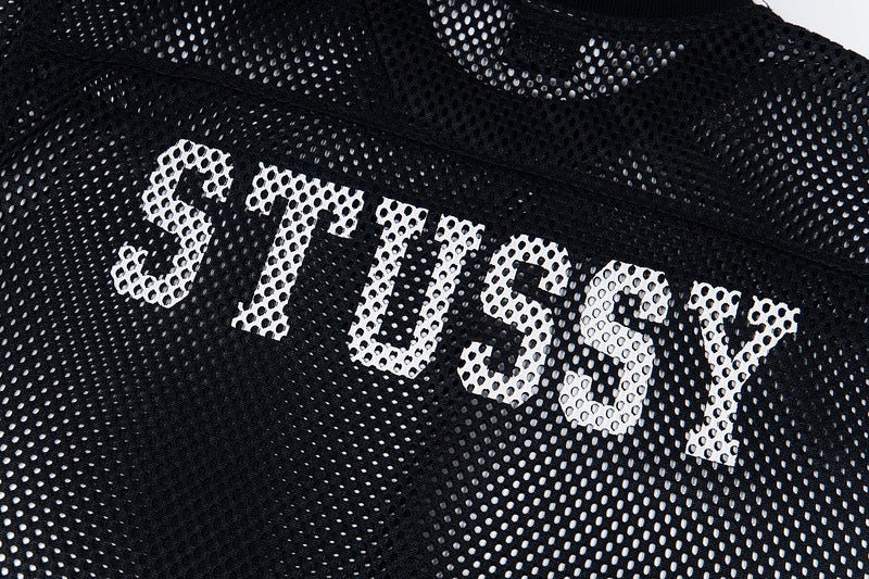 Sports Jersey - Letter Print Short Sleeve Top - MRC STORET-ShirtsMy StoreSports Jersey - Letter Print Short Sleeve Top My Store MRC STORECJYH241438094PKXC6946 BlackL