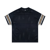 Sports Jersey - Letter Print Short Sleeve Top - MRC STORET-ShirtsMy StoreSports Jersey - Letter Print Short Sleeve Top My Store  35.66MRC STORECJYH241438074VEXC6942 BlackL